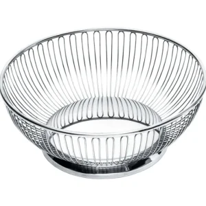 Alessi Küchenutensilien | Dekorationsgegenstände^Runder Drahtkorb 826, niedrig