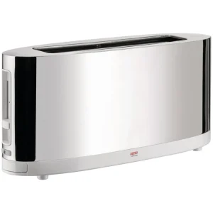 Alessi Haushaltsgeräte^Toaster SG68, Stahl/weiß