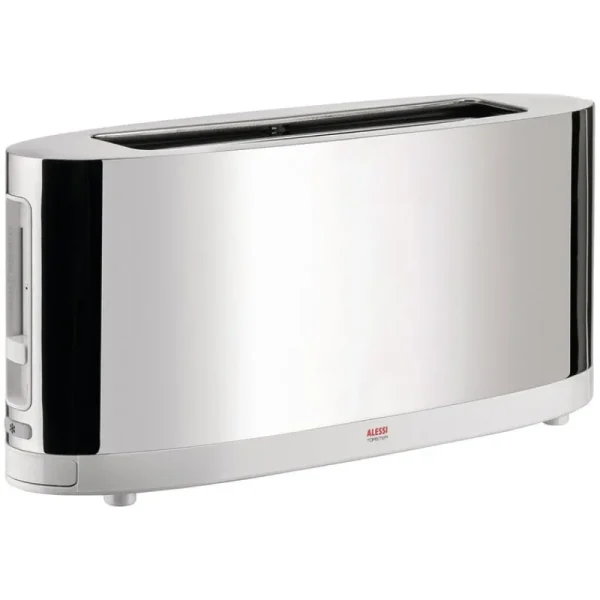Alessi Haushaltsgeräte^Toaster SG68, Stahl/weiß