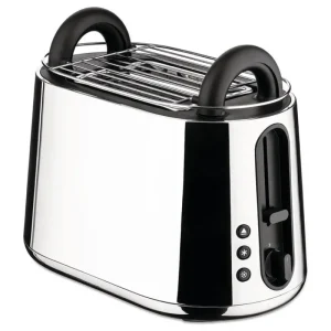 Alessi Haushaltsgeräte^Toru Toaster, Edelstahl - schwarz