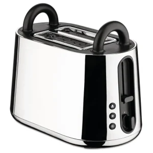 Alessi Haushaltsgeräte^Toru Toaster, Edelstahl - schwarz