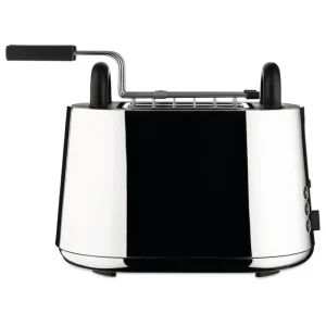 Alessi Haushaltsgeräte^Toru Toaster, Edelstahl - schwarz