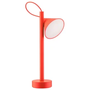 Flos Tischlampen | Tragbare Lampen-Alessi Tsumiki Tischleuchte, tragbar, rot-orange
