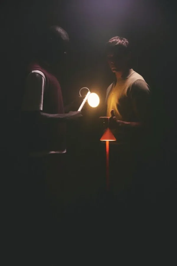Flos Tischlampen | Tragbare Lampen-Alessi Tsumiki Tischleuchte, tragbar, rot-orange
