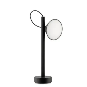 Studio Eero Aarnio Tischlampen | Tragbare Lampen-Alessi Tsumiki tragbare Tischleuchte, schwarz