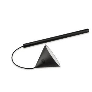 Studio Eero Aarnio Tischlampen | Tragbare Lampen-Alessi Tsumiki tragbare Tischleuchte, schwarz