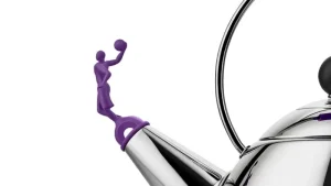 Alessi Karaffen Und Krüge^Wasserkocher 3909 Virgil Abloh Securities, 2 L, Violett