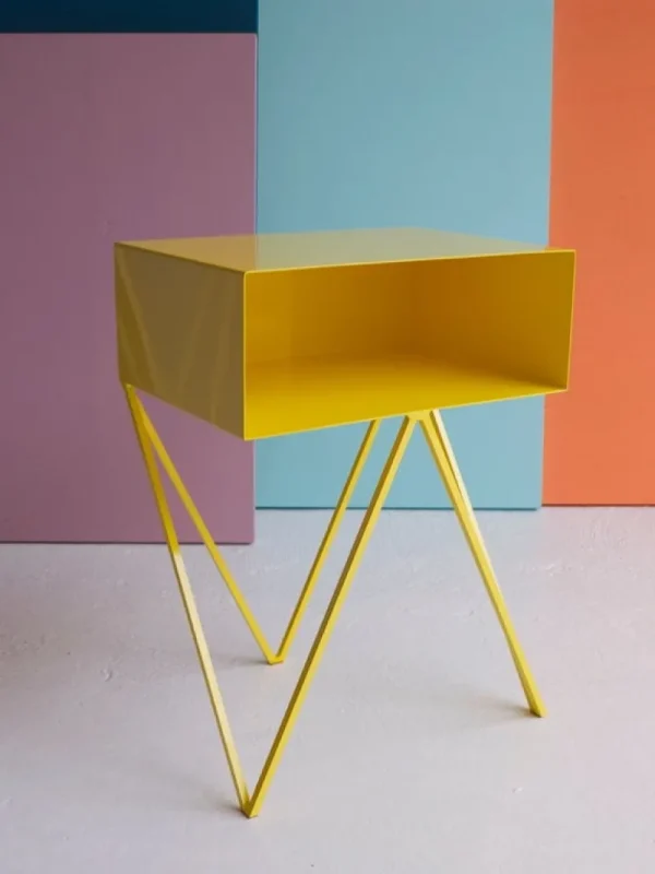 Muuto Tische-&New Robot Beistelltisch, gelb