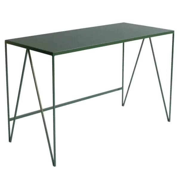 FDB Mu00f8bler Tische-&New Study Schreibtisch, Linoleum, Tiefgrün