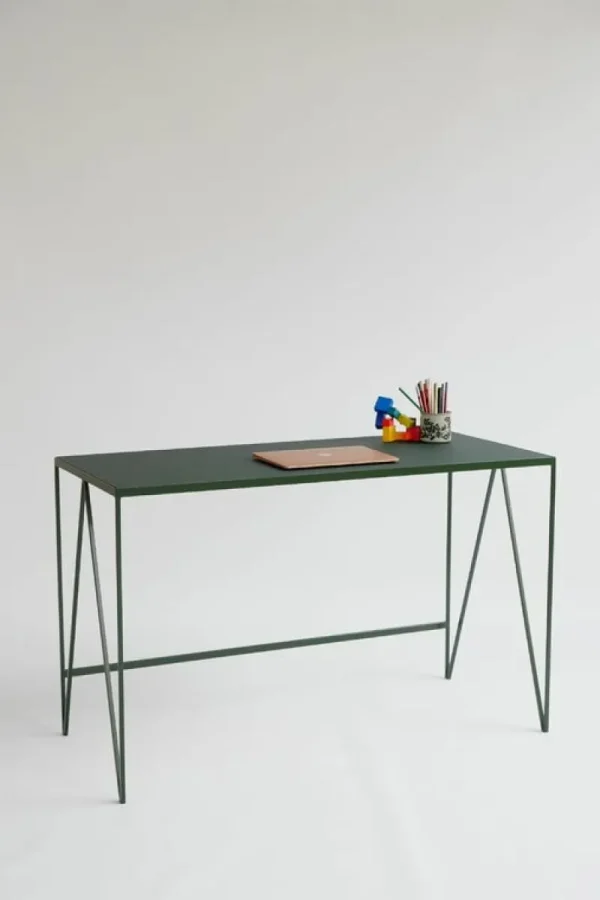 FDB Mu00f8bler Tische-&New Study Schreibtisch, Linoleum, Tiefgrün