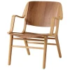 Fritz Hansen Sitzgelegenheiten-&Tradition AX HM11 Loungesessel mit Armlehne, Eiche - Walnuss
