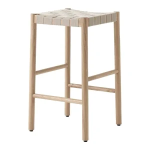 Knoll Sitzgelegenheiten-&Tradition Barhocker Betty TK7 66 cm, Eiche - Naturgewebe