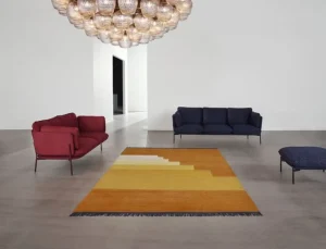 Fritz Hansen Deckenleuchten-&Tradition Blown SW3 Pendelleuchte, Silber