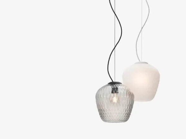 Fritz Hansen Deckenleuchten-&Tradition Blown SW3 Pendelleuchte, Silber