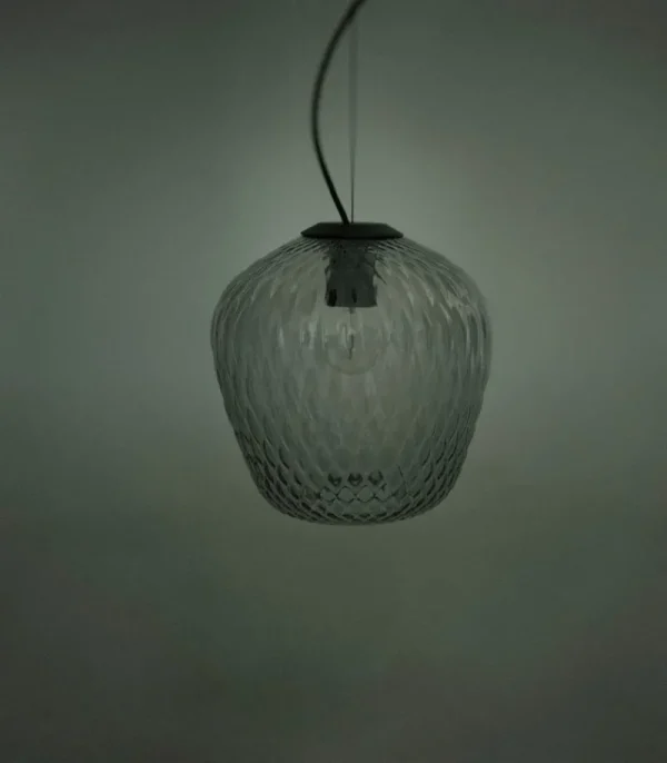 Fritz Hansen Deckenleuchten-&Tradition Blown SW3 Pendelleuchte, Silber