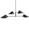 LYFA Deckenleuchten-&Tradition Bonnet SC93 Kronleuchter, schwarz