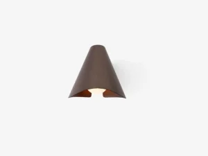 Nuura Wandleuchten-&Tradition Bonnet SC103 Wandleuchte, bronziert - schwarz