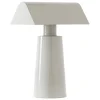 Normann Copenhagen Tischlampen | Tragbare Lampen-&Tradition Caret MF1 tragbare Tischleuchte, Seidengrau