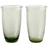 &Tradition Gläser Und Tassen^&Tradition Collect SC60 Trinkglas, 16,5 cl, 2 Stück, Moosgrün