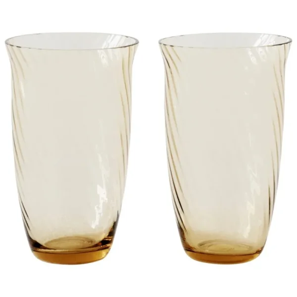 &Tradition Gläser Und Tassen^&Tradition Collect SC60 Trinkglas, 16,5 cl, 2 Stück, Bernsteingelb