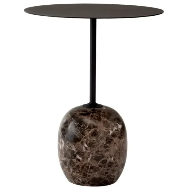 &Tradition Tische-&Tradition Couchtisch Lato LN8, schwarz - Marmor Emperador