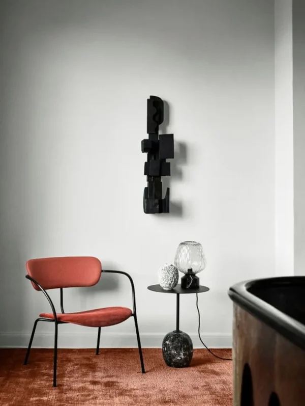 &Tradition Tische-&Tradition Couchtisch Lato LN8, schwarz - Marmor Emperador