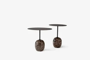 &Tradition Tische-&Tradition Couchtisch Lato LN8, schwarz - Marmor Emperador