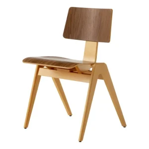 HAY Sitzgelegenheiten-&Tradition Daystak RD1 Beistellsessel, Buche - Nussbaum