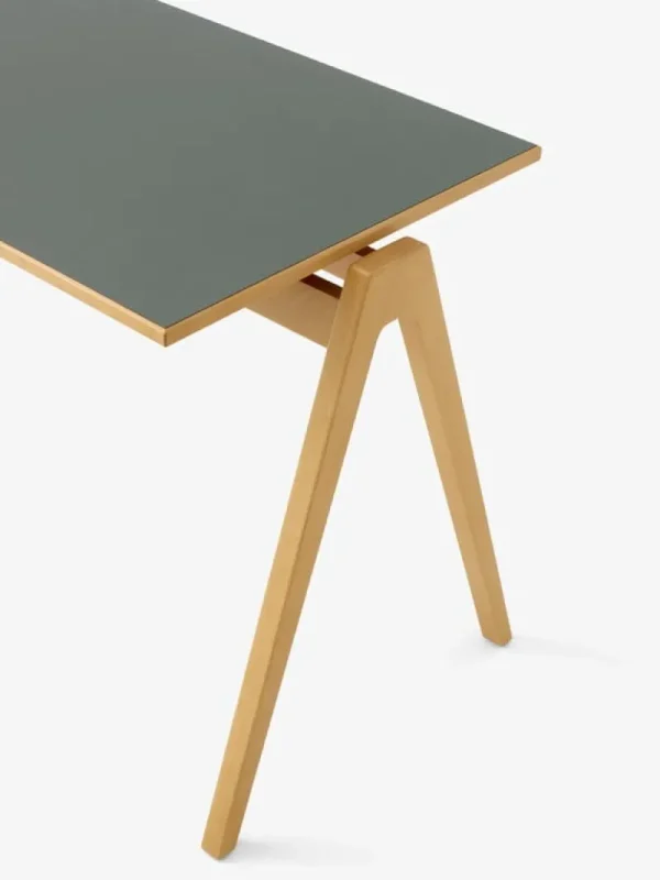 Viccarbe Tische-&Tradition Daystak RD3 Schreibtisch, Buche honigfarben gebeizt - Fenix Verde Comodoro