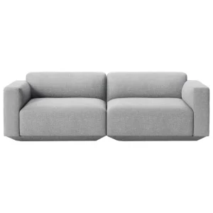 Fredericia Sofas Und Liegen-&Tradition Develius A Modulsofa, grau Hallingdal 130