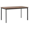 HAY Tische-&Tradition Drip HW115 Esstisch, 143 x 83 cm, lackierte Walnuss - schwarz