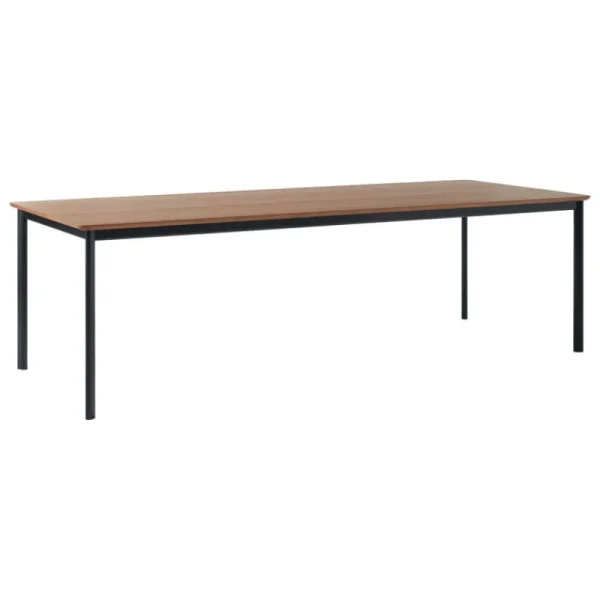 Muuto Tische-&Tradition Drip HW117 Esstisch, 253 x 103 cm, lackierte Walnuss - schwarz
