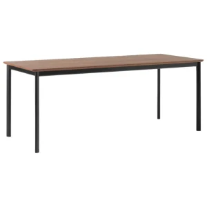 &Tradition Tische-&Tradition Drip HW116 Esstisch, 193 x 83 cm, lackierte Walnuss - schwarz