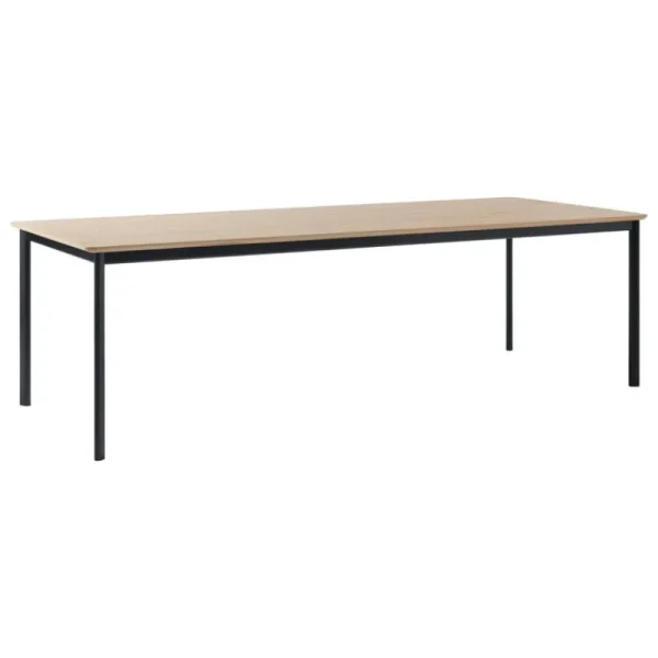 GUBI Tische-&Tradition Drip HW117 Esstisch, 253 x 103 cm, lackierte Eiche - schwarz
