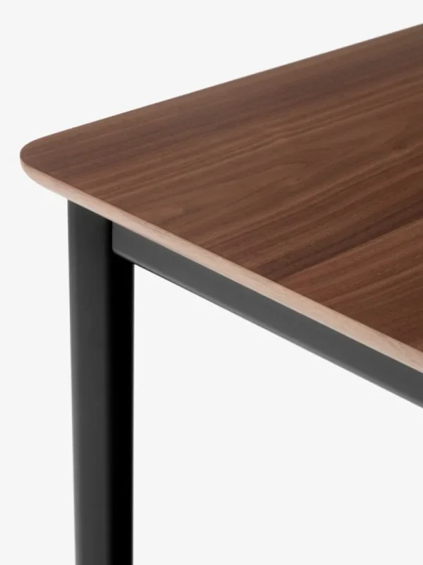 Muuto Tische-&Tradition Drip HW117 Esstisch, 253 x 103 cm, lackierte Walnuss - schwarz