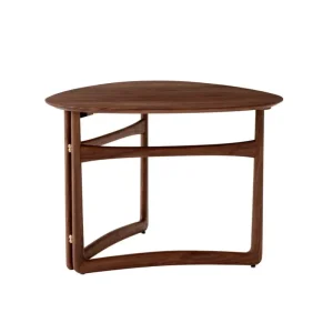 &Tradition Tische-&Tradition Drop Leaf HM5 Beistelltisch, Nussbaum geölt