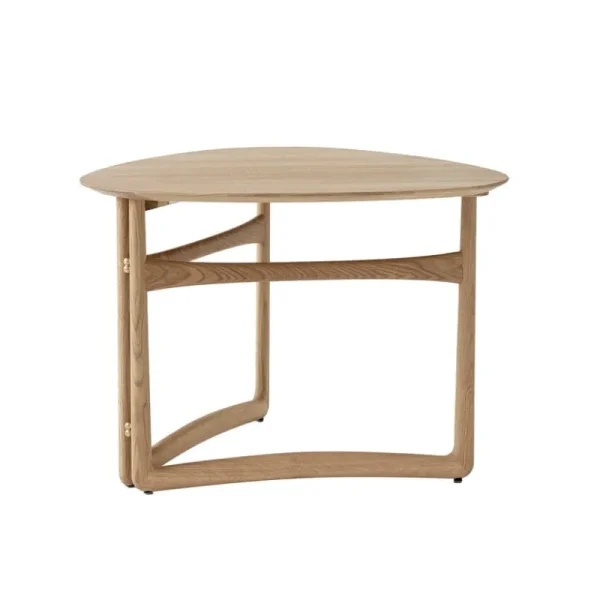 Audo Copenhagen Tische-&Tradition Drop Leaf HM5 Beistelltisch, Eiche weiß geölt