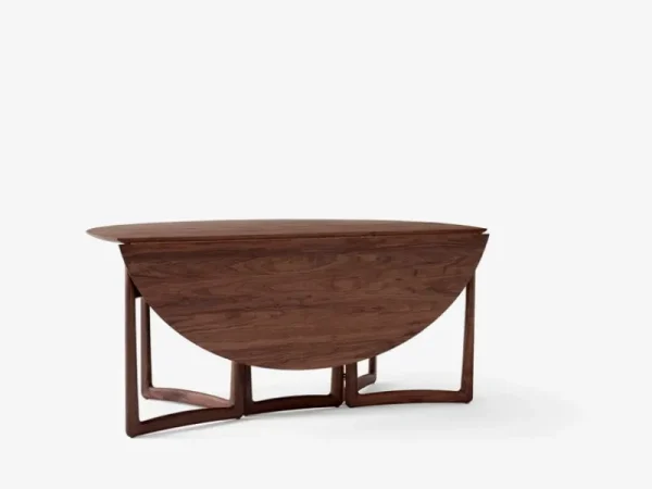 &Tradition Tische-&Tradition Drop Leaf HM6 Esstisch, Nussbaum geölt
