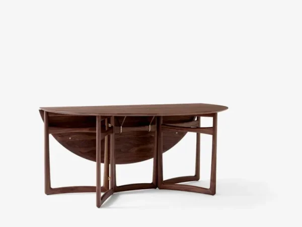 &Tradition Tische-&Tradition Drop Leaf HM6 Esstisch, Nussbaum geölt