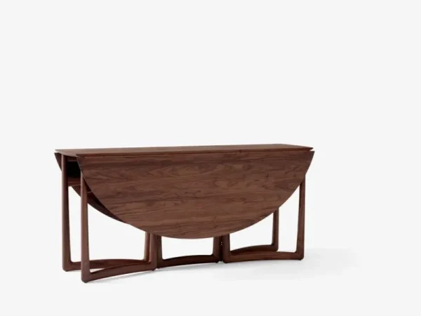 &Tradition Tische-&Tradition Drop Leaf HM6 Esstisch, Nussbaum geölt