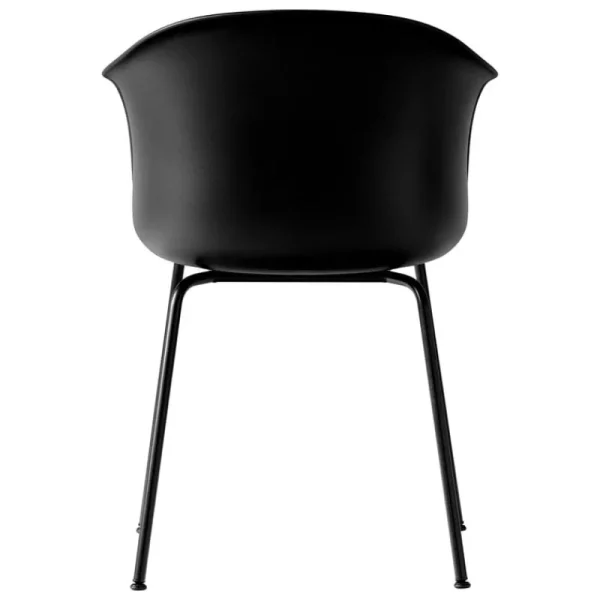 Normann Copenhagen Sitzgelegenheiten-&Tradition Elefy JH28 Stuhl, schwarz - schwarz