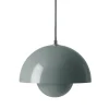 Fritz Hansen Deckenleuchten-&Tradition Flowerpot VP1 Pendelleuchte, Steinblau