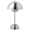 Flos Tischlampen | Tragbare Lampen-&Tradition Flowerpot VP9 Tischleuchte, tragbar, verchromt