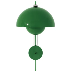 &Tradition Wandleuchten-&Tradition Flowerpot VP8 Wandleuchte, Signalgrün