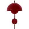 Muuto Wandleuchten-&Tradition Flowerpot VP8 Wandleuchte, Zinnoberrot