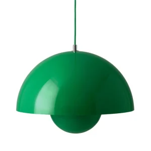 Kinder &Tradition Möbel Für Das Kinderzimmer | Deckenleuchten^&Tradition Flowerpot VP7 Pendelleuchte, signalgrün