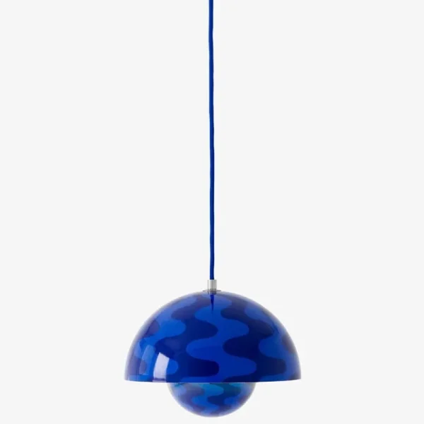 HAY Deckenleuchten-&Tradition Flowerpot VP1 Pendelleuchte, kobaltblau - twilight blue