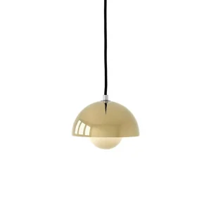 &Tradition Deckenleuchten-&Tradition Flowerpot VP10 Pendelleuchte, messingbeschichtet