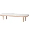 &Tradition Tische-&Tradition Fly SC5 Couchtisch, weiß geölte Eiche - weißer Carrara-Marmor