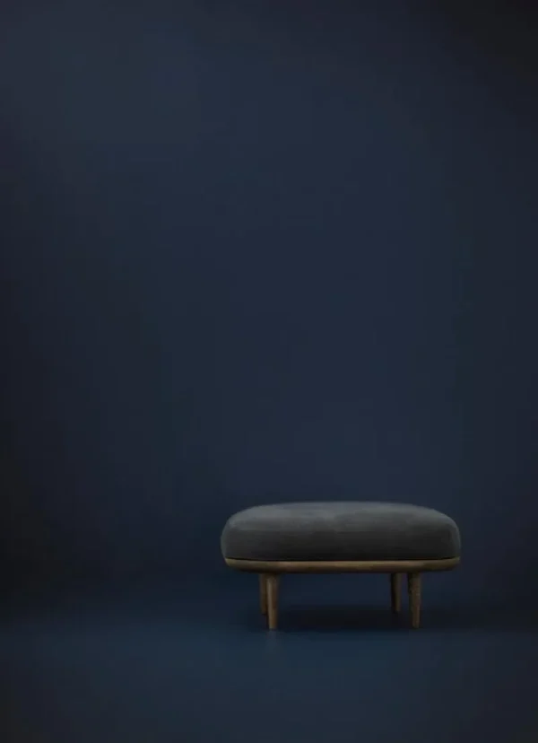 Artek Sitzgelegenheiten-&Tradition Fly SC9 Hocker, geräucherte Eiche/Hot Madison 093